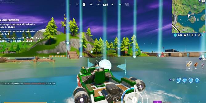 Fortnite: Como completar o contra-relógio do barco no Motorboat Mayhem