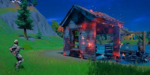 Fortnite: Como corrigir o desafio de estruturas definidas no fogo