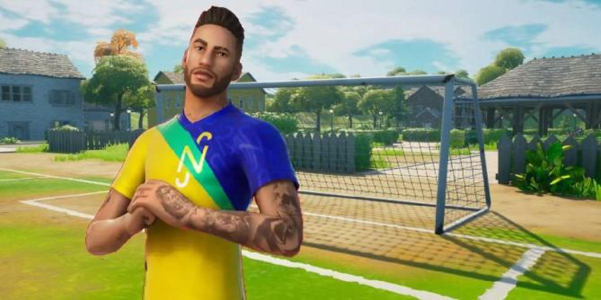 Fortnite: Como marcar um gol com o brinquedo bola de futebol como Neymar Jr.