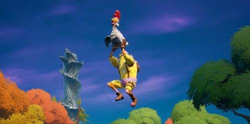 Fortnite: Como voar de frango em plantações colossais