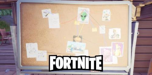 Fortnite: Interaja com a localização do conselho de conspiração do Bunker Jonesy