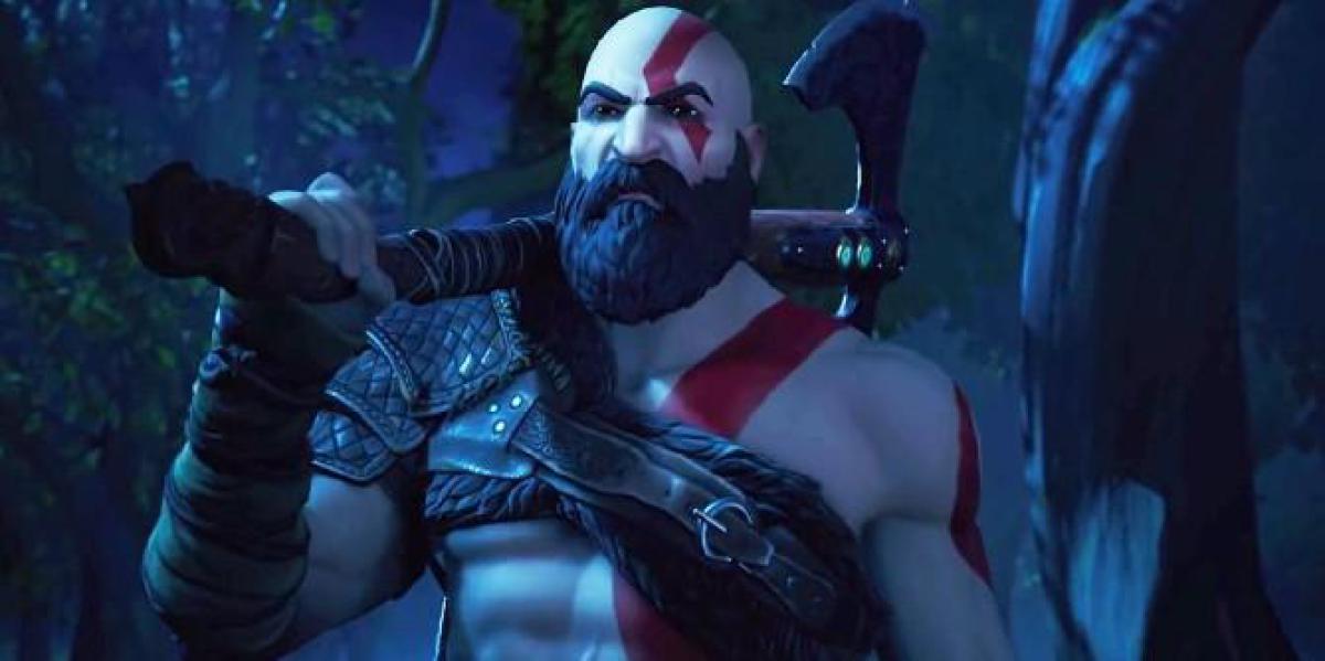 Fortnite lança impressionante trailer de skin de Kratos