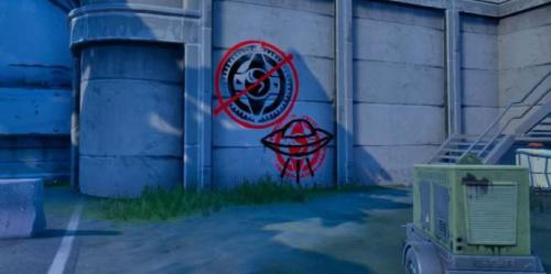 Fortnite: Onde encontrar parede coberta de grafite na Hydro 16 ou Catty Corner