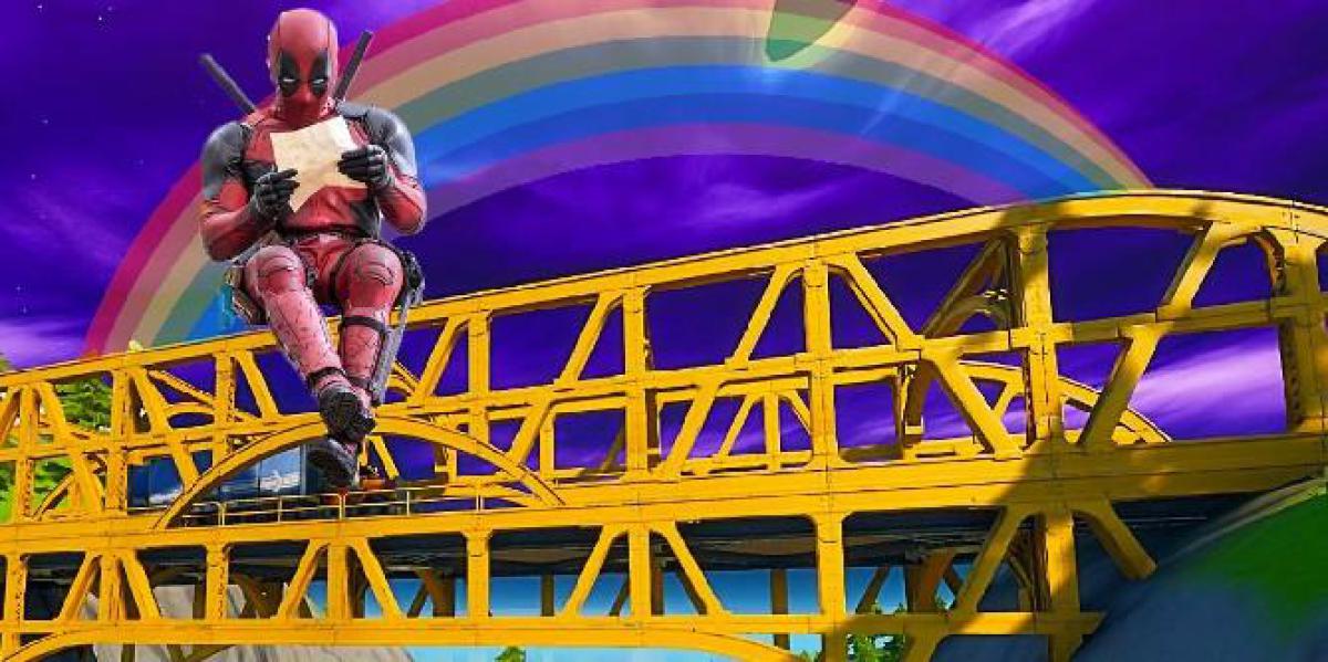 Fortnite: Onde visitar pontes vermelhas, amarelas, verdes, azuis e roxas para o Desafio Deadpool