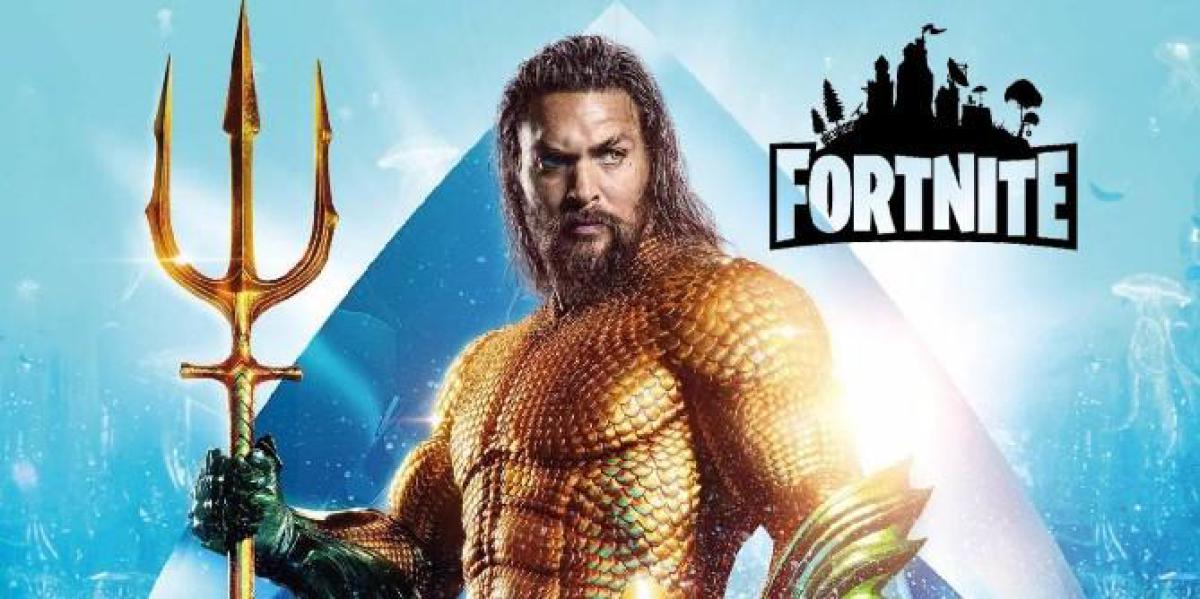Fortnite pode estar provocando uma skin do Aquaman