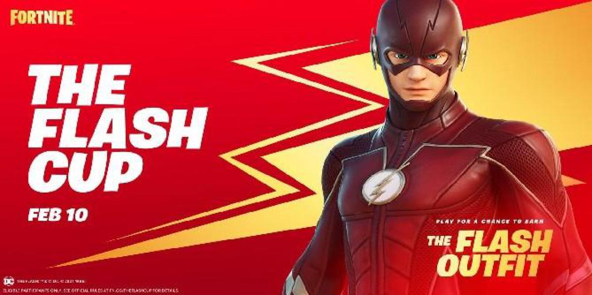 Fortnite revela oficialmente a skin do Flash