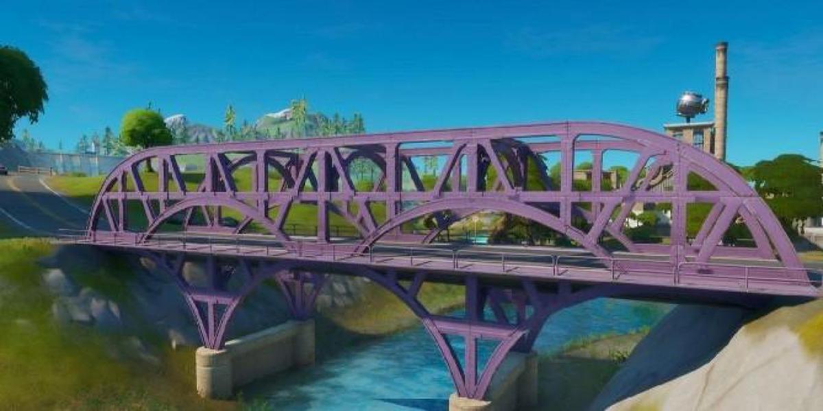 Fortnite: todos os locais coloridos da ponte