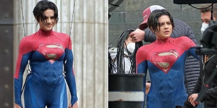 Foto dos bastidores oferece primeiro vislumbre da Supergirl do Flash