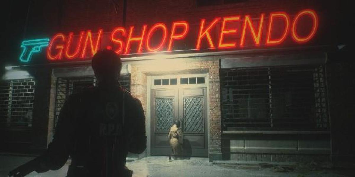 Fotos do set de filmagem de Resident Evil mostram loja de armas, lanchonete e muito mais