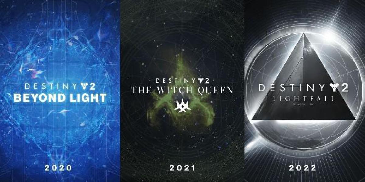 Futuro da Bungie para Destiny 2: Beyond Light, The Witch Queen, Lightfall