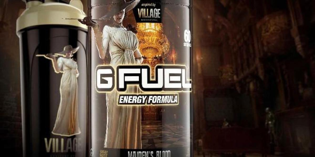 G Fuel abre pré-encomendas para Resident Evil Village Lady Dimitrescu Energy Bundle