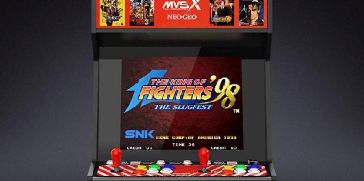 Gabinete de arcade NEO GEO MVSX apresenta 50 jogos SNK