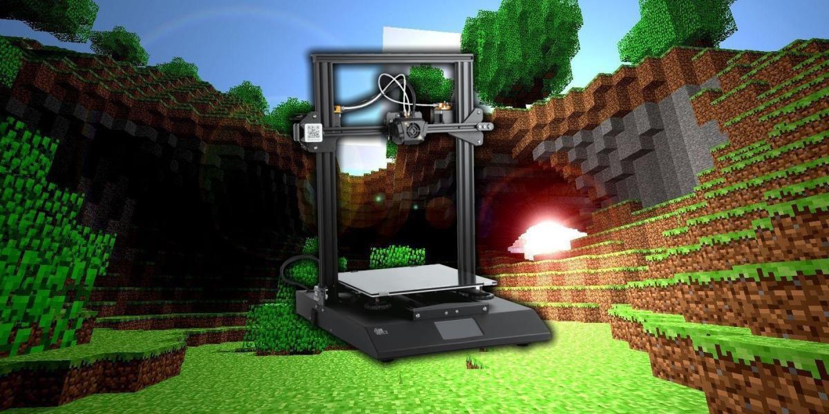 Gamer faz impressionante impressão 3D de seu mundo Minecraft