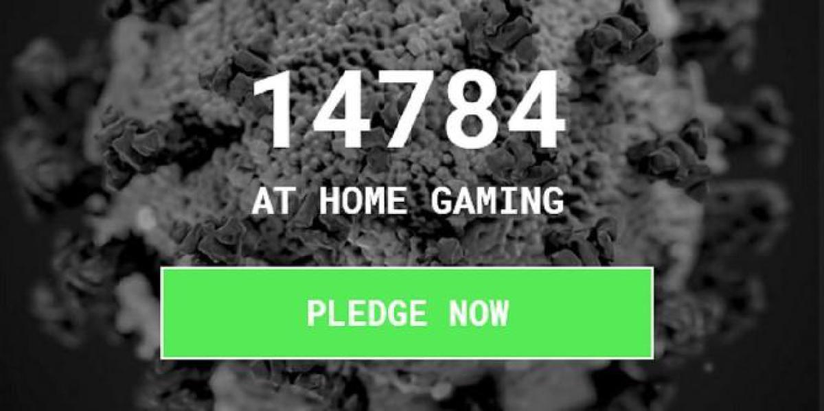 Gamers vs COVID-19 Pledge pede que as pessoas fiquem em casa e joguem