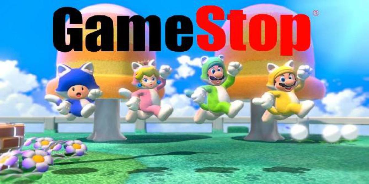 GameStop encontra maneira criativa de exibir Cat Mario
