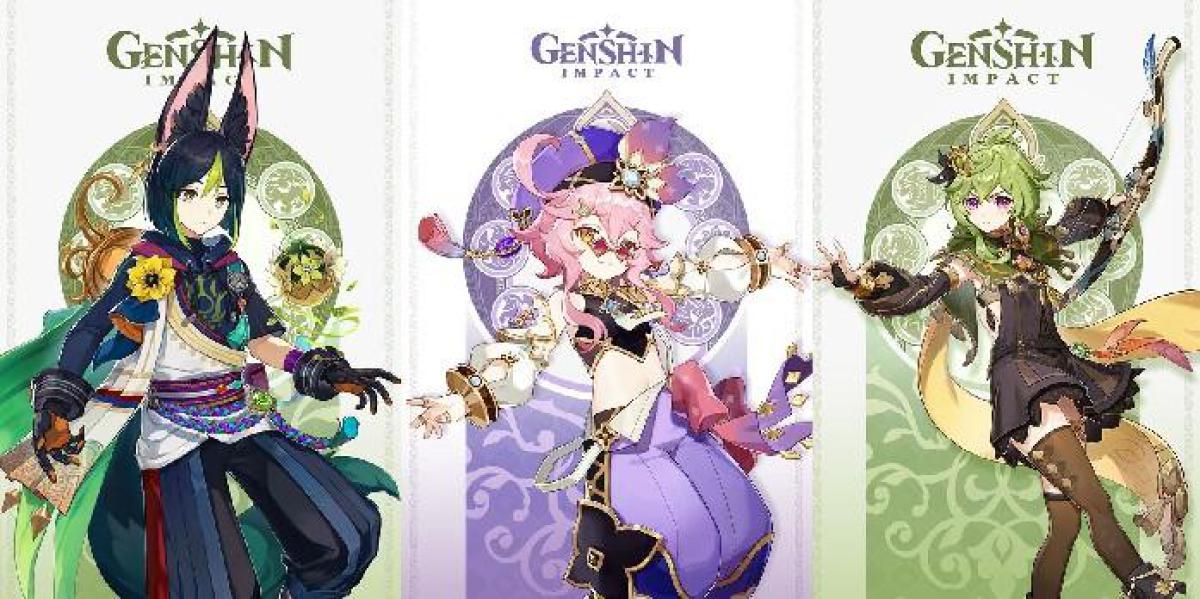 Genshin Impact 3.0 Tighnari, Collei e Dori são anunciados oficialmente