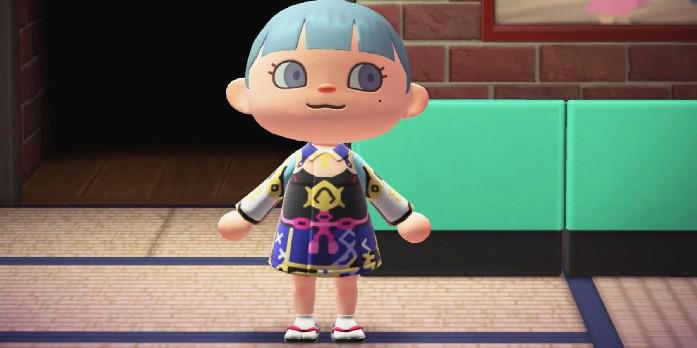 Genshin Impact Fan faz roupa Kamisato Ayaka em Animal Crossing: New Horizons