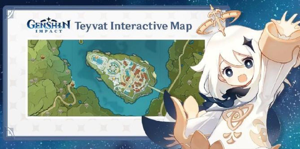 Genshin Impact lança mapa interativo de Teyvat