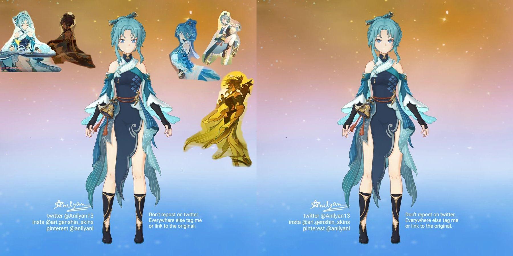Genshin Impact Skin Concept mostra como Madame Ping seria como um personagem jogável