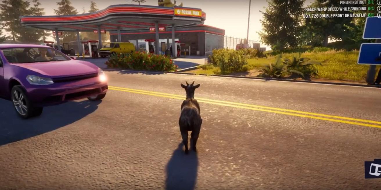 Goat Simulator 3: Como obter o troféu/conquista Nasty
