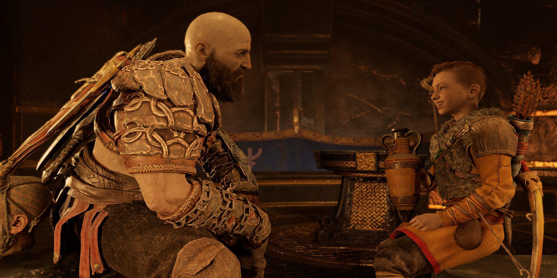 God of War: os melhores momentos paternos de Kratos