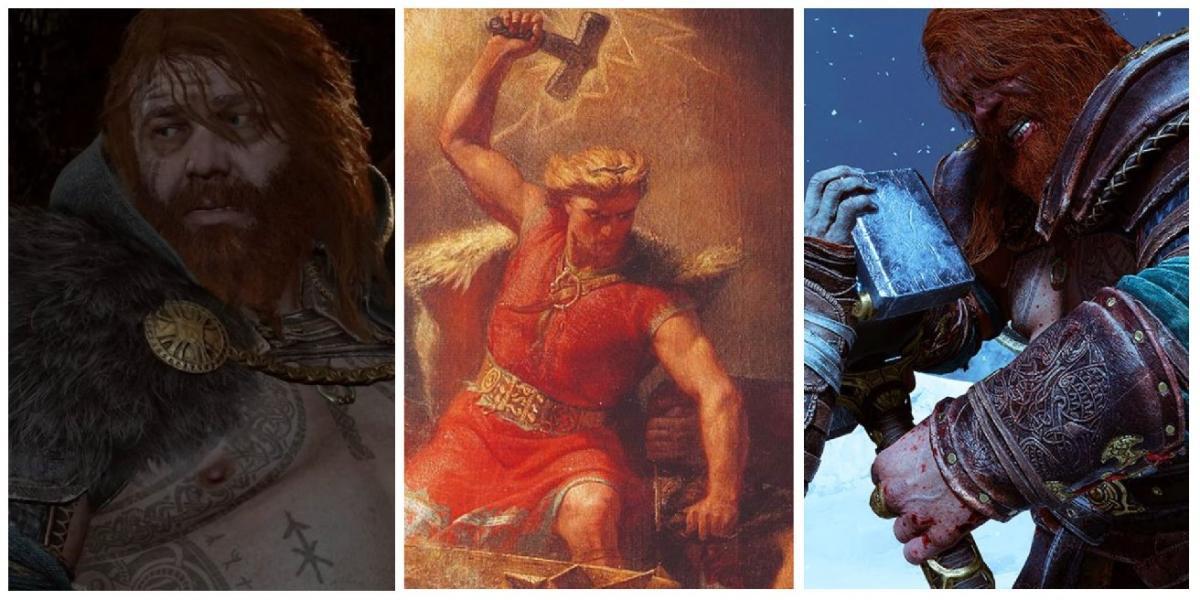 God Of War Ragnarok: 7 coisas sobre Thor O jogo muda da mitologia nórdica