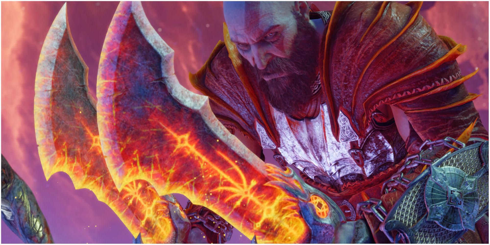 God of War Ragnarok: como as origens das armas de Kratos afetam como ele as trata