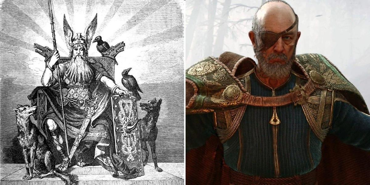 God of War Ragnarok: como o papel de Odin difere da mitologia