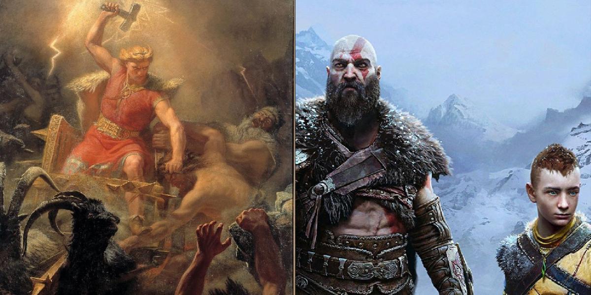 God of War Ragnarok: como os eventos do jogo diferem da mitologia
