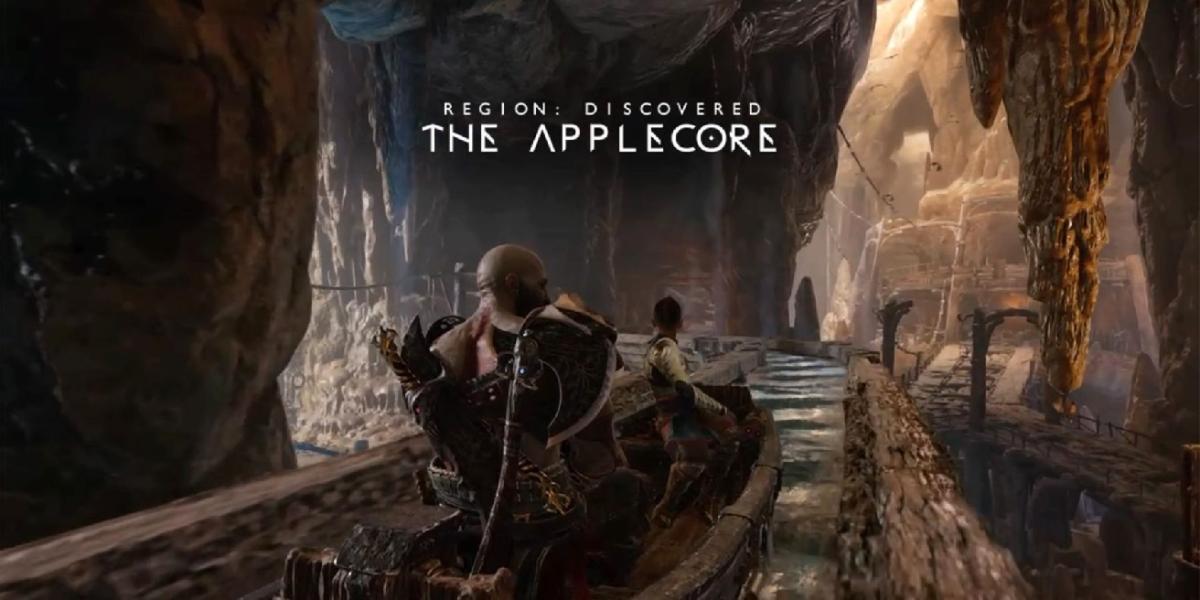 God of War Ragnarok: Como resolver quebra-cabeças de roda d água na mina Applecore