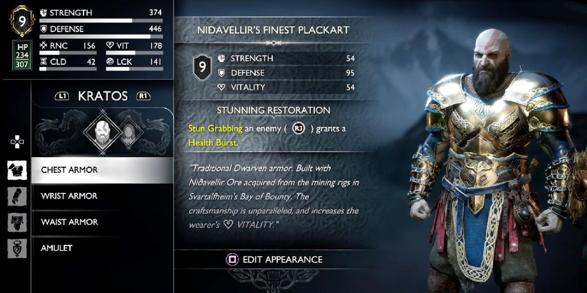 God Of War Ragnarok: Nidavellir Armor Build