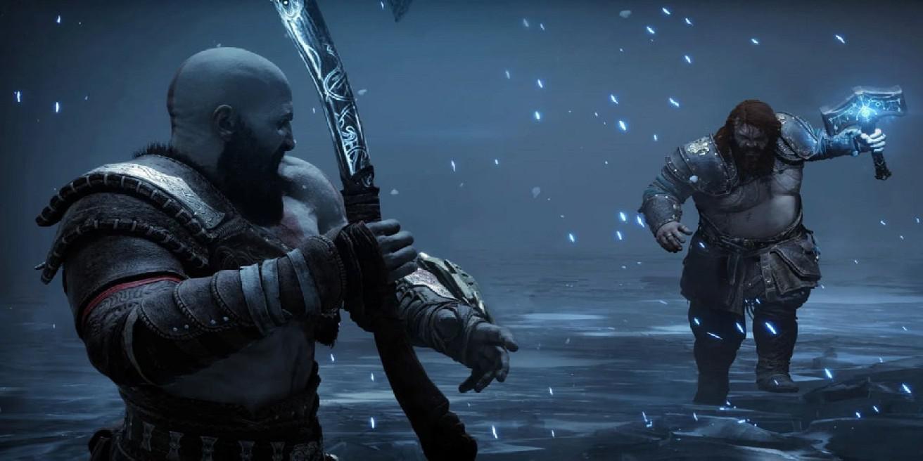 God of War Ragnarok: O que Thrud está procurando no final do jogo