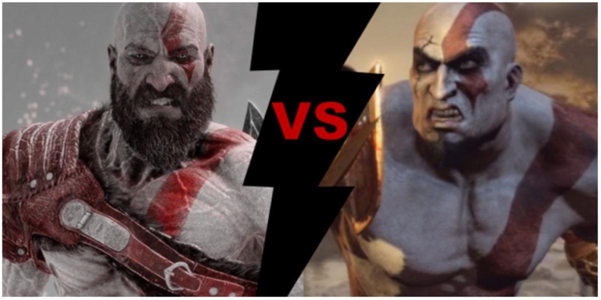 God Of War Ragnarok: Quem venceria – Velho Kratos Vs Jovem Kratos