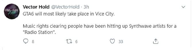 GTA 6 Rumor Points para Vice City