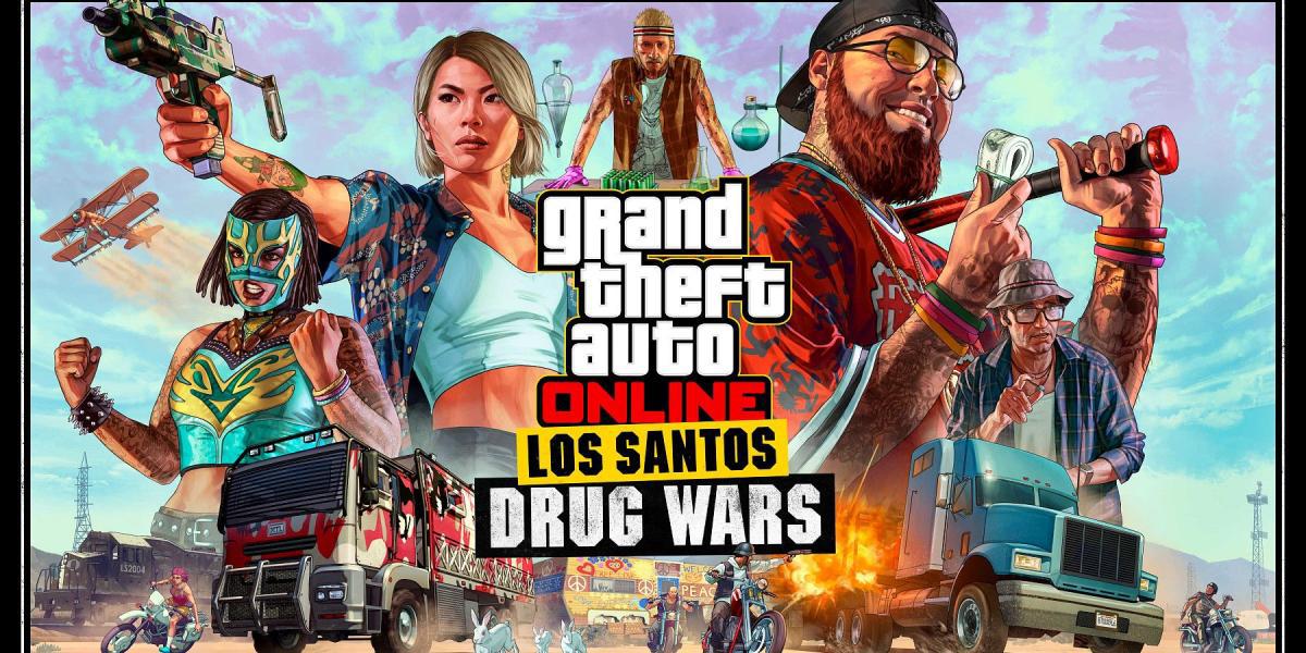 Grand Theft Auto Online revela atualização do Los Santos Drug Wars