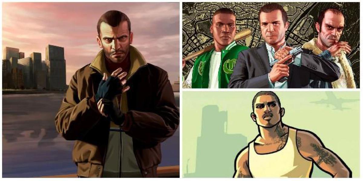 Grand Theft Auto: todas as cidades nos jogos principais, classificados