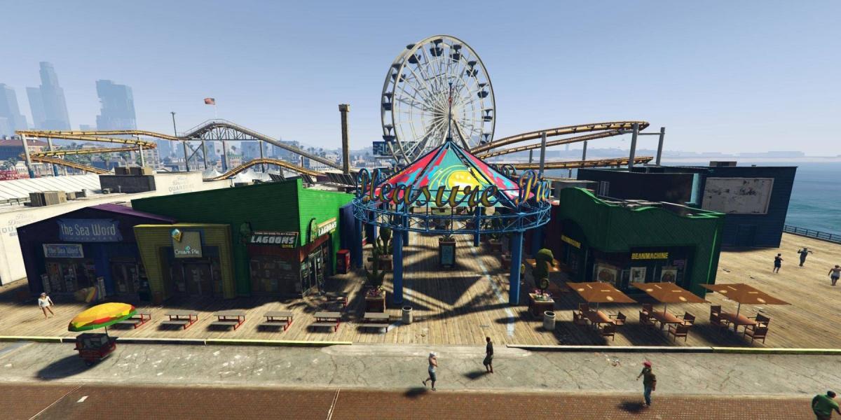 Captura de tela do Pleasure Pier de Grand Theft Auto 5