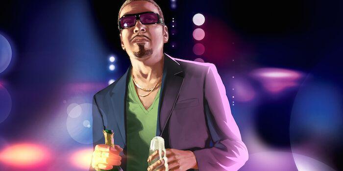 Cartaz do personagem Grand Theft Auto 4 Ballad of Gay Tony