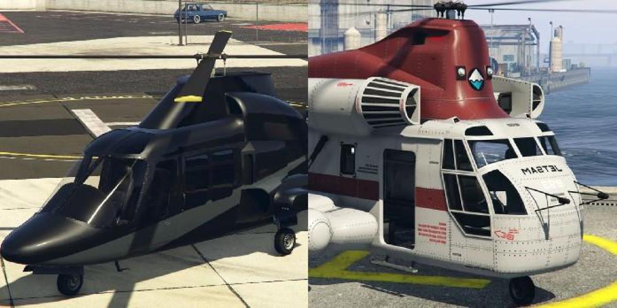 GTA Online: 10 melhores helicópteros e quanto custam