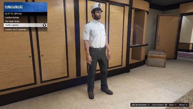 GTA Online: Como obter a roupa de capitão de iate