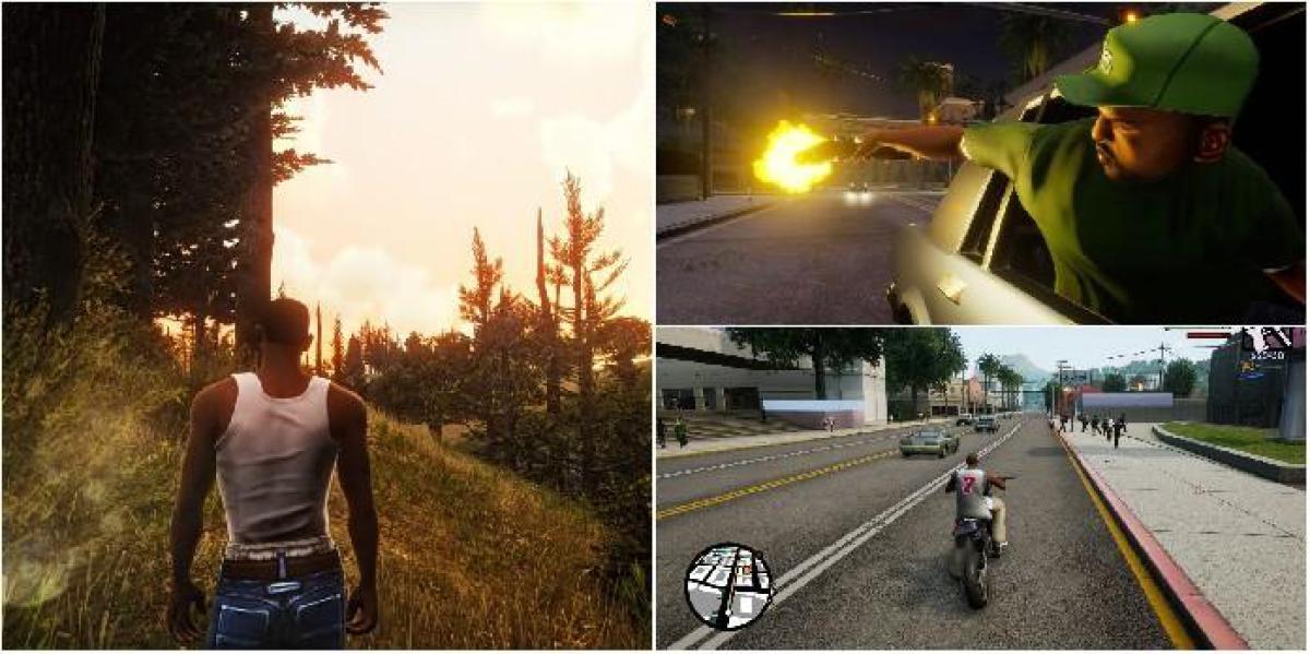 GTA Trilogy: 10 melhores mods de edição definitiva de San Andreas que você deve baixar