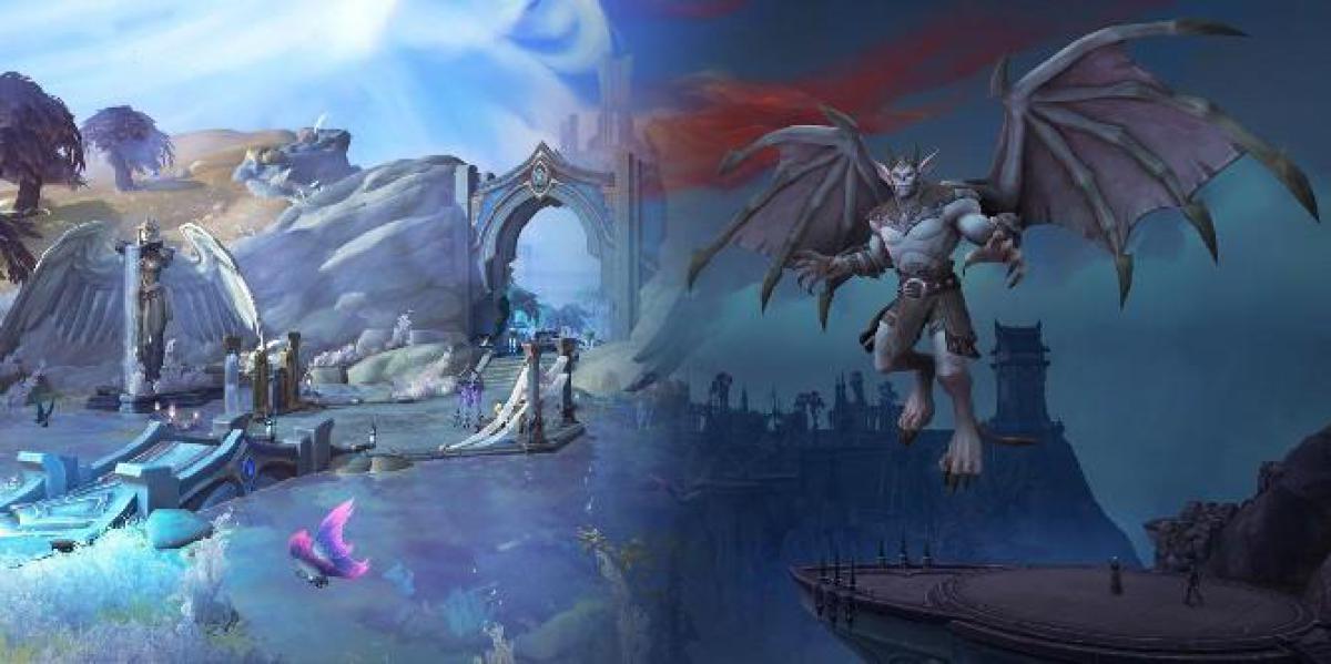 Guerra de facções de World of Warcraft parece fora de lugar em Shadowlands