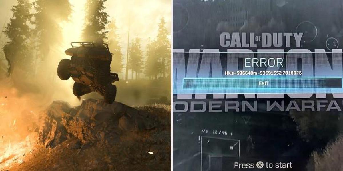 Guia de códigos de erro do Call Of Duty Warzone: o que eles significam e o que fazer