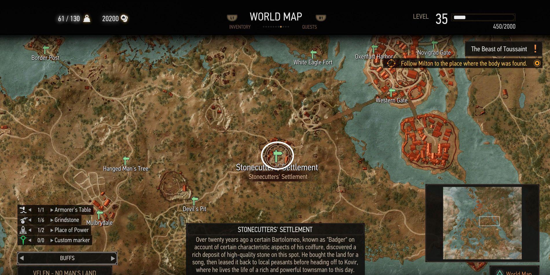 Guia de missões de The Witcher 3: A Besta de Toussaint