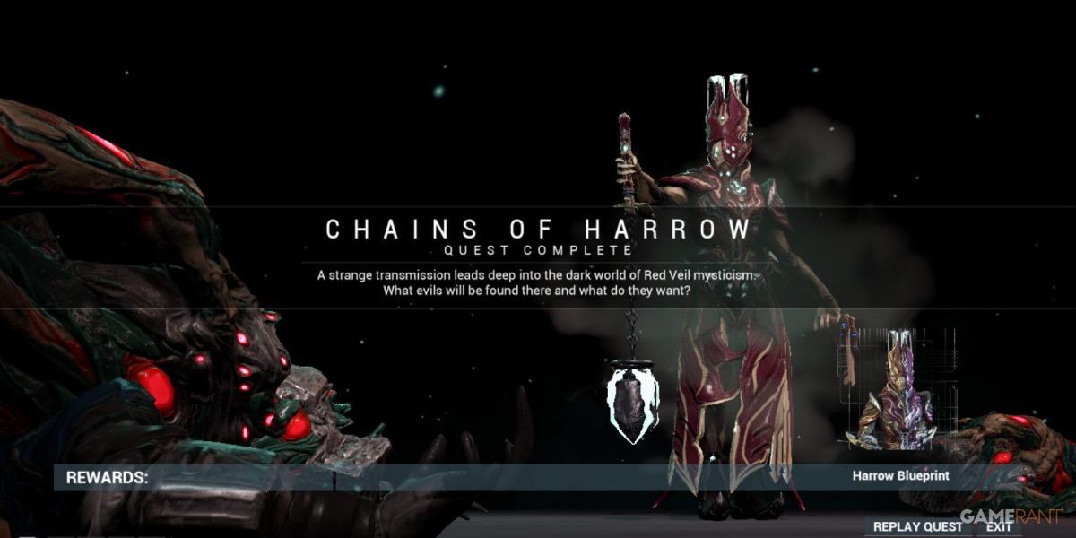 Guia de missões do Warframe: Chains of Harrow