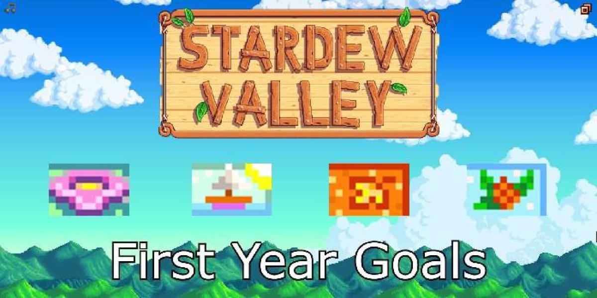 Guia para iniciantes do Stardew Valley: Objetivos do primeiro ano