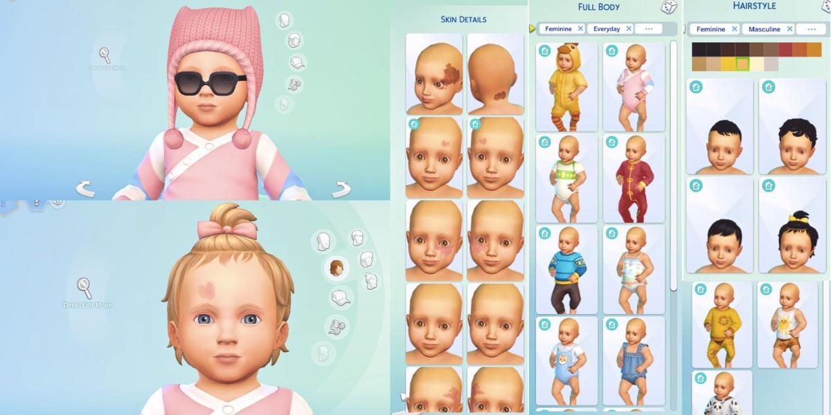 The Sims 4 Crescendo Juntos Infant CAS