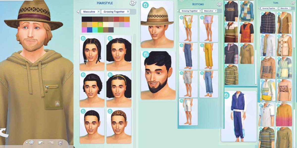 The Sims 4 Crescendo Juntos Masculino CAS