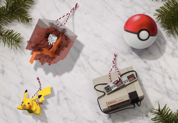 Hallmark revela novos enfeites de Natal de videogame baseados em Nintendo, Pokemon e muito mais