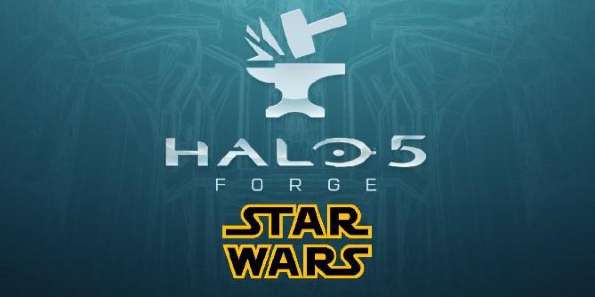 Halo 5 Forge usado para recriar Star Wars Tatooine Sunset